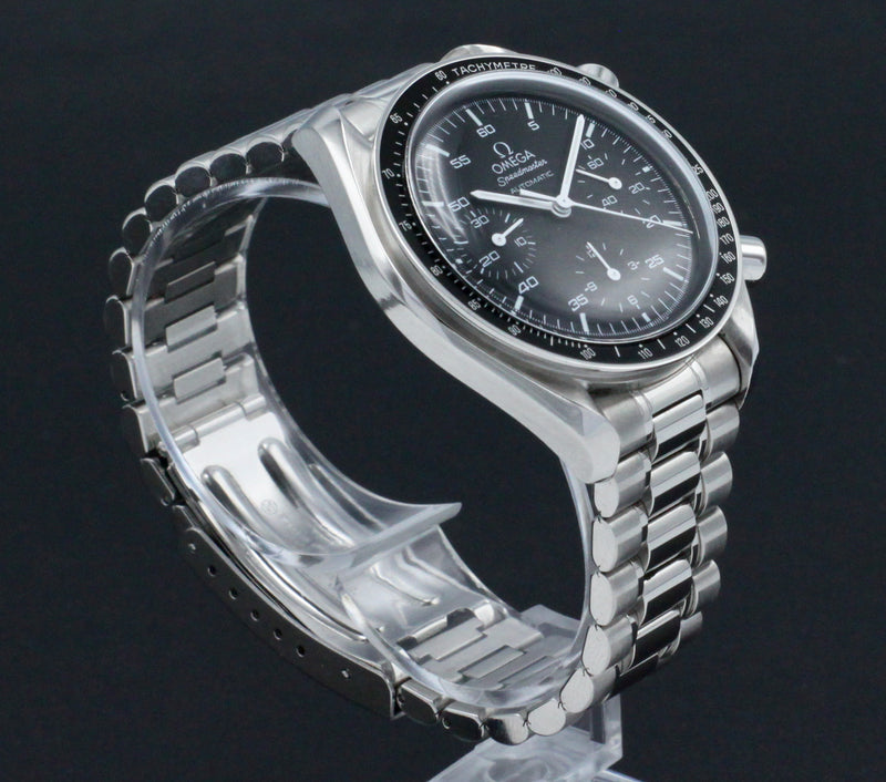 Omega Speedmaster Reduced 3510.50.00 - 1998 - Doos en papieren - Omega horloge - Omega kopen - Omega heren horloge - Trophies Watches