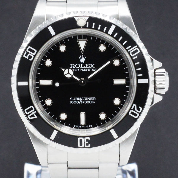 Rolex Submariner 14060 - 1997 - Rolex horloge - Rolex kopen - Rolex heren horloge - Trophies Watches