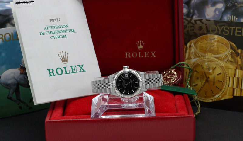 Rolex Oyster Perpetual Lady Datejust 69174 - 1996 - Rolex horloge - Rolex kopen - Rolex dames horloge - Trophies Watches