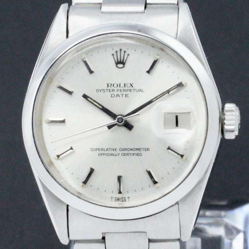 Rolex Oyster Perpetual Date 1500 - 1970 - Rolex horloge - Rolex kopen - Rolex heren horloge - Trophies Watches