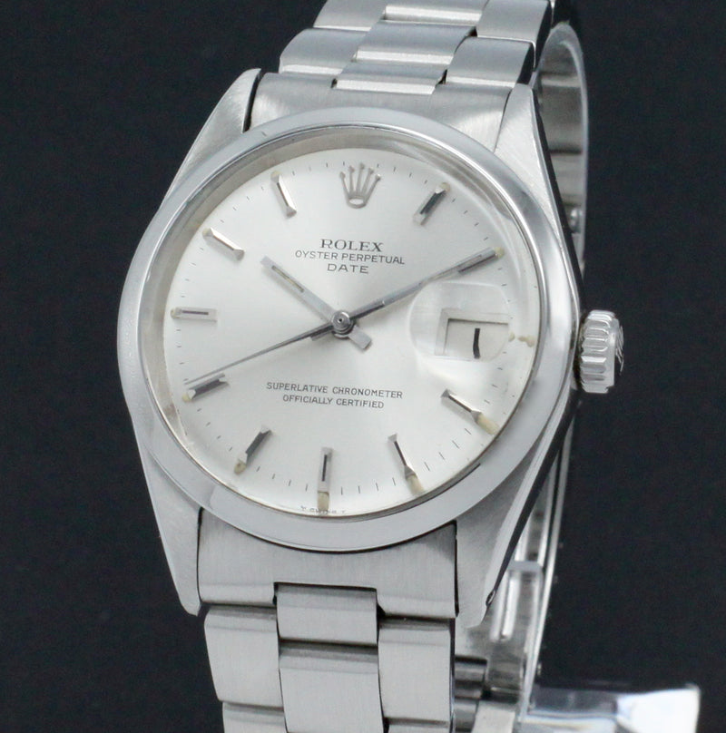 Rolex Oyster Perpetual Date 1500 - 1970 - Rolex horloge - Rolex kopen - Rolex heren horloge - Trophies Watches