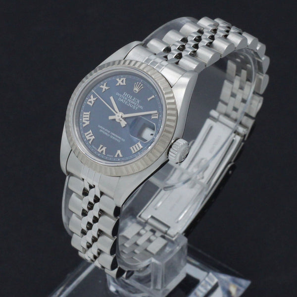 Rolex Oyster Perpetual Lady Datejust 79174 - 2001 - Rolex horloge - Rolex kopen - Rolex dames horloge - Trophies Watches