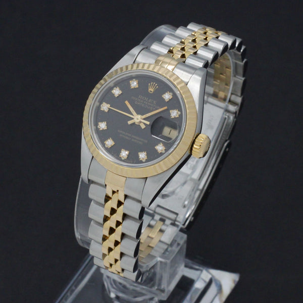 Rolex Lady-Datejust 69173G - 1996 - Rolex horloge - Rolex kopen - Rolex dames horloge - Trophies Watches