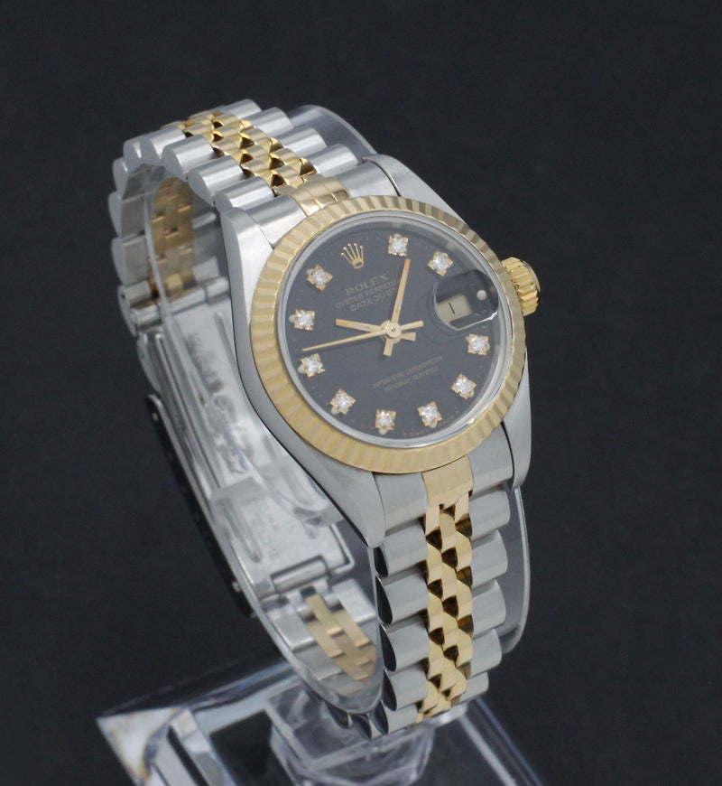 Rolex Lady-Datejust 69173G - 1996 - Rolex horloge - Rolex kopen - Rolex dames horloge - Trophies Watches