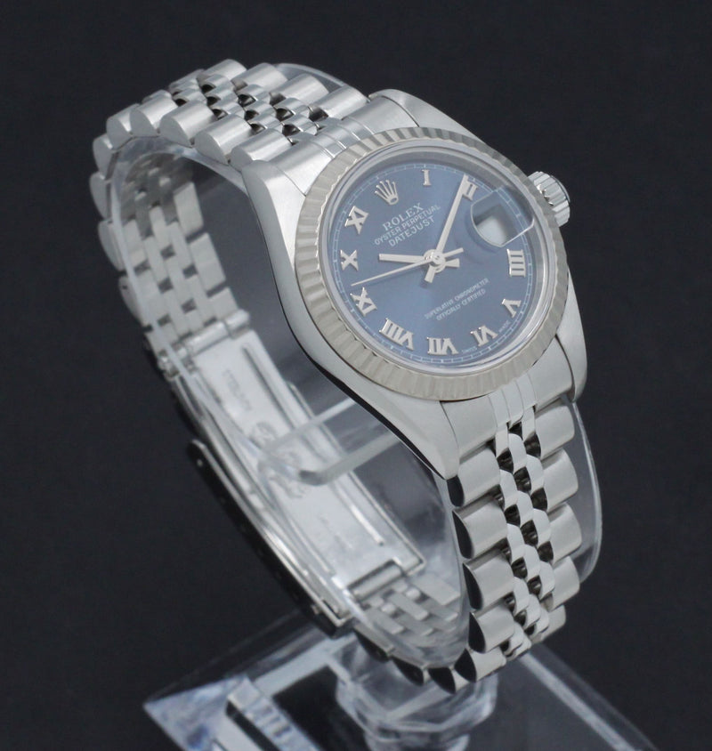 Rolex Oyster Perpetual Lady Datejust 79174 - 2001 - Rolex horloge - Rolex kopen - Rolex dames horloge - Trophies Watches