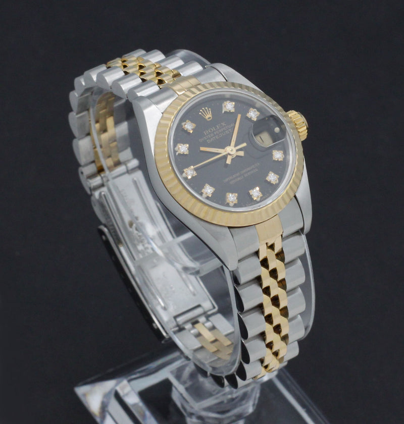 Rolex Lady-Datejust 69173G - 1996 - Rolex horloge - Rolex kopen - Rolex dames horloge - Trophies Watches