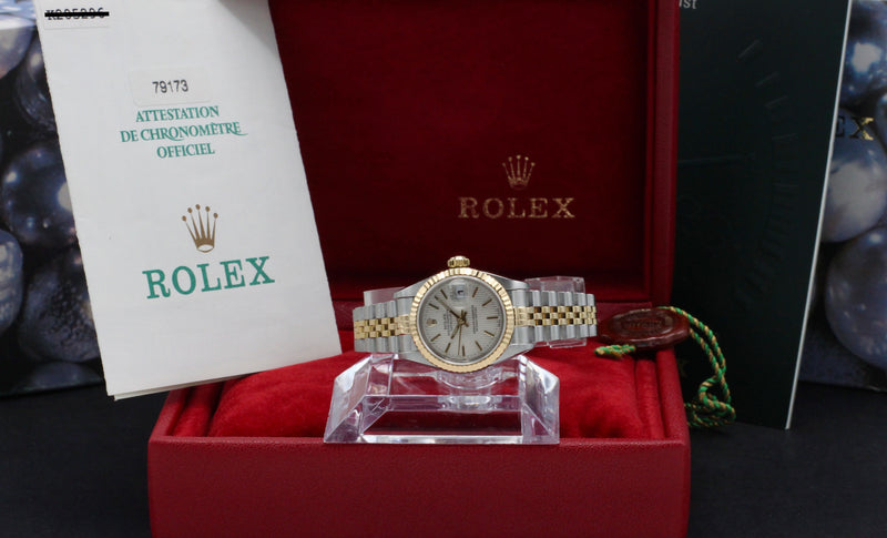 Rolex Lady-Datejust 79173 - 2000 - Rolex horloge - Rolex kopen - Rolex dames horloge - Trophies Watches