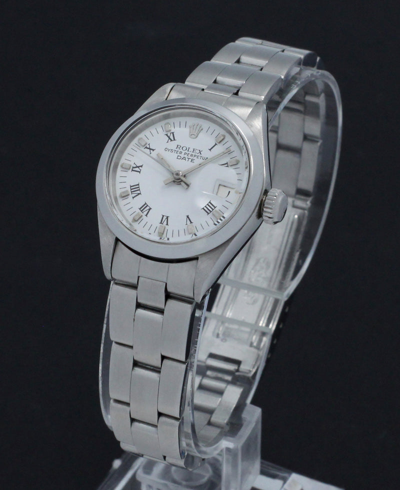 Rolex Oyster Perpetual Lady Date 6916 - 1972 - Rolex horloge - Rolex kopen - Rolex dames horloge - Trophies Watches