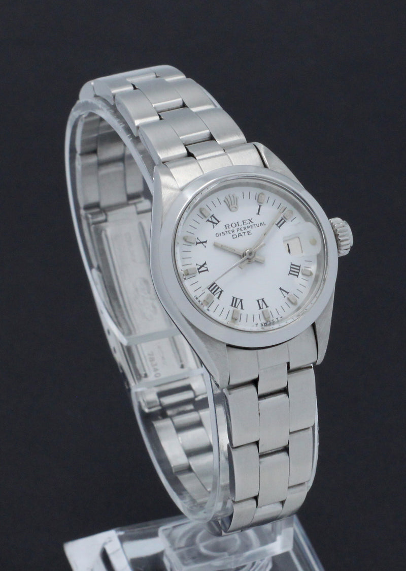 Rolex Oyster Perpetual Lady Date 6916 - 1972 - Rolex horloge - Rolex kopen - Rolex dames horloge - Trophies Watches