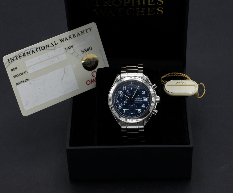 Omega Speedmaster Date 3513.82 - 1998 - Omega horloge - Omega kopen - Omega heren horloge - Trophies Watches