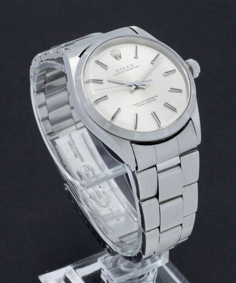 Rolex Oyster Perpetual 34 1003 - 1972 - Rolex horloge - Rolex kopen - Rolex heren horloge - Trophies Watches