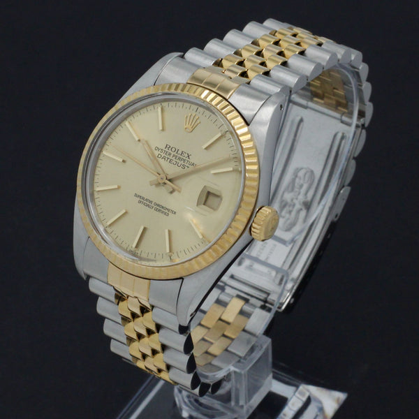 Rolex Datejust 16013 - 1985 - Rolex horloge - Rolex kopen - Rolex heren horloge - Trophies Watches