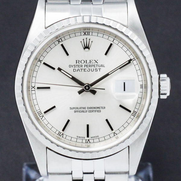 Rolex Datejust 16220 - 2002 - Rolex horloge - Rolex kopen - Rolex heren horloge - Trophies Watches