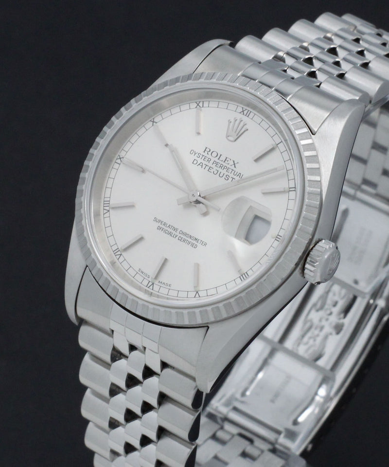 Rolex Datejust 16220 - 2002 - Rolex horloge - Rolex kopen - Rolex heren horloge - Trophies Watches