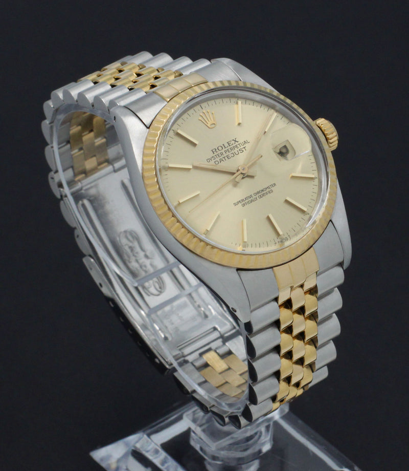 Rolex Datejust 16013 - 1985 - Rolex horloge - Rolex kopen - Rolex heren horloge - Trophies Watches