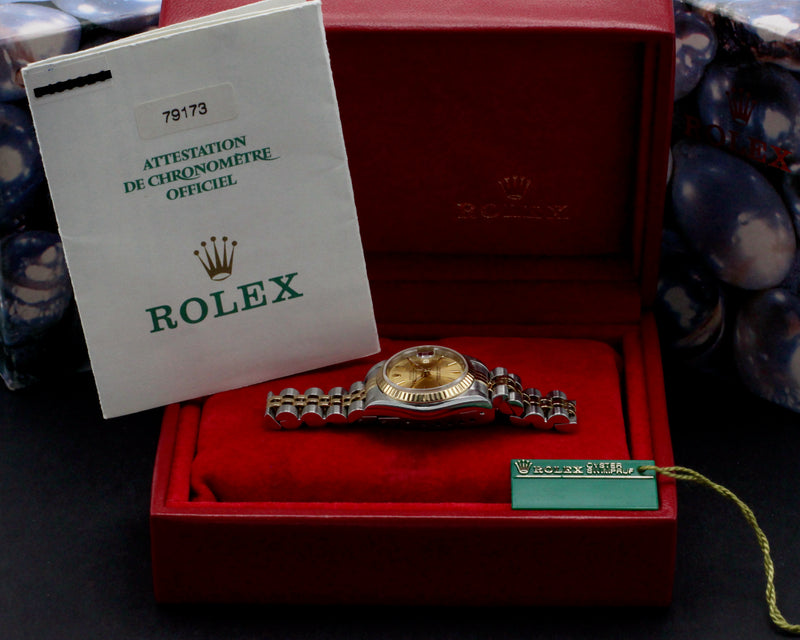 Rolex Lady-Datejust 79173 - 2000 - Rolex horloge - Rolex kopen - Rolex dames horloge - Trophies Watches