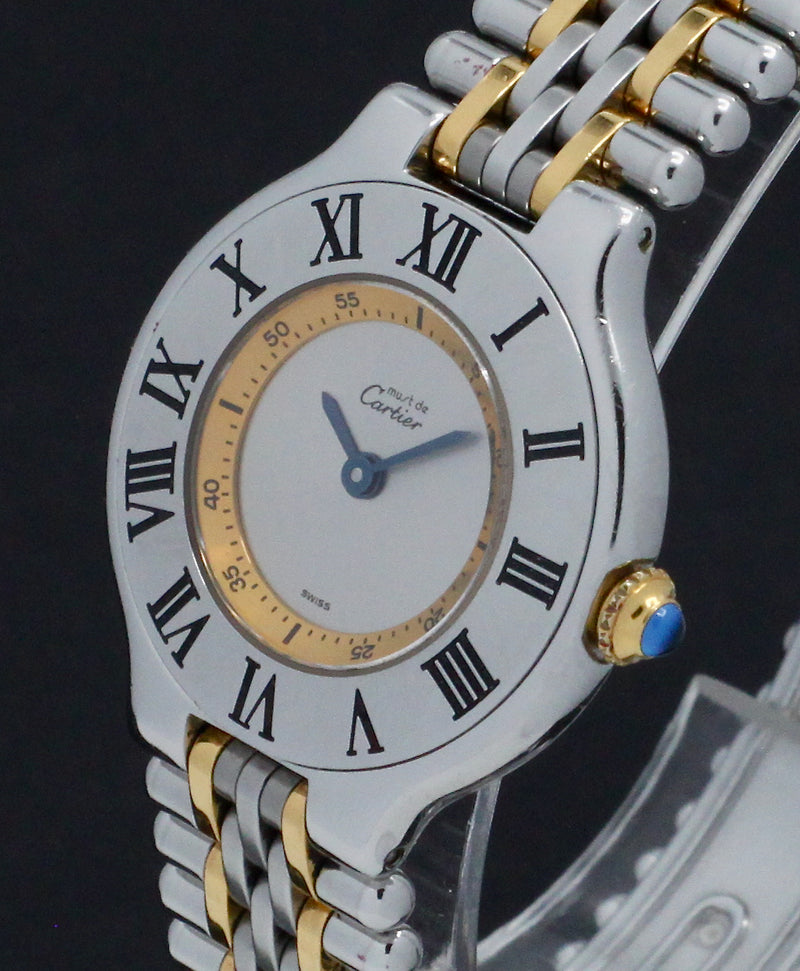 Cartier Must de Cartier 21 1340 - Cartier horloge - Cartier kopen - Cartier dames horloge - Trophies Watches