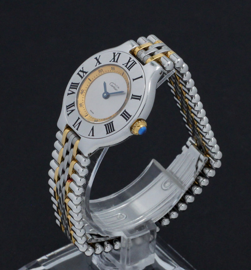 Cartier Must de Cartier 21 1340 - Cartier horloge - Cartier kopen - Cartier dames horloge - Trophies Watches