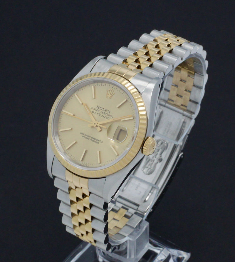 Rolex Datejust 16233 - 1991 - Rolex horloge - Rolex kopen - Rolex heren horloge - Trophies Watches