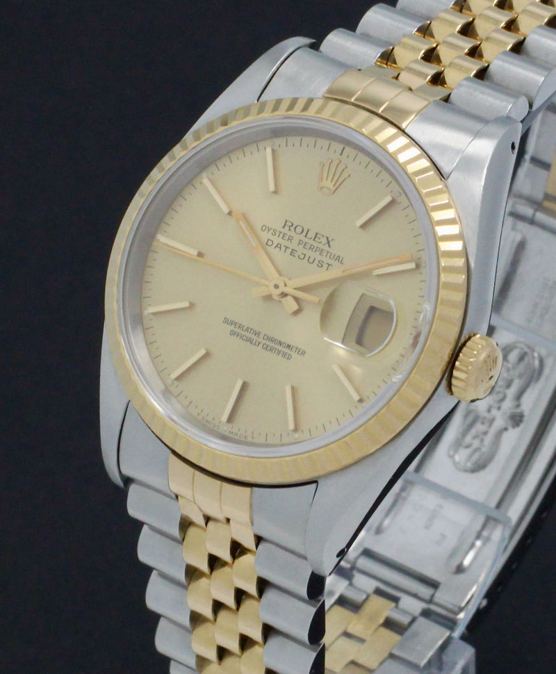 Rolex Datejust 16233 - 1991 - Rolex horloge - Rolex kopen - Rolex heren horloge - Trophies Watches