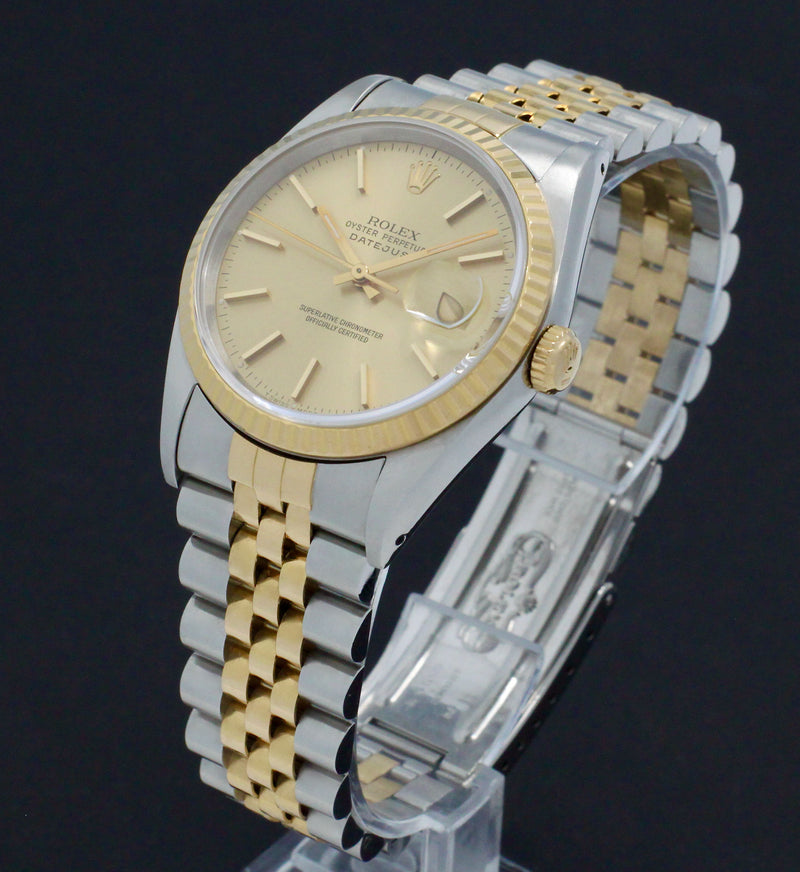 Rolex Datejust 16233 - 1991 - Rolex horloge - Rolex kopen - Rolex heren horloge - Trophies Watches