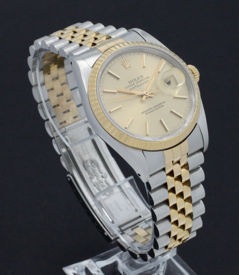 Rolex Datejust 16233 - 1991 - Rolex horloge - Rolex kopen - Rolex heren horloge - Trophies Watches