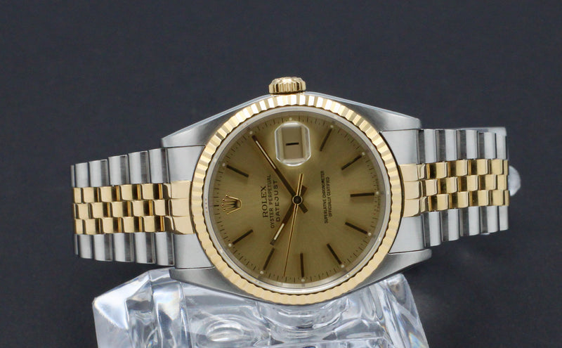 Rolex Datejust 16233 - 1991 - Rolex horloge - Rolex kopen - Rolex heren horloge - Trophies Watches