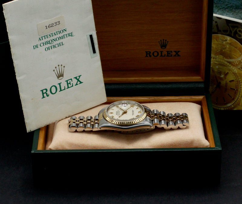 Rolex Datejust 16233 - 1988 - Rolex horloge - Rolex kopen - Rolex heren horloge - Trophies Watches