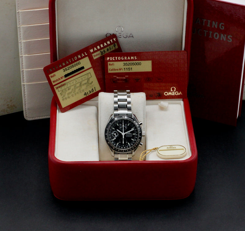 Omega Speedmaster Day Date 3520.50.00 - 2003 - Omega horloge - Omega kopen - Omega heren horloge - Trophies Watches