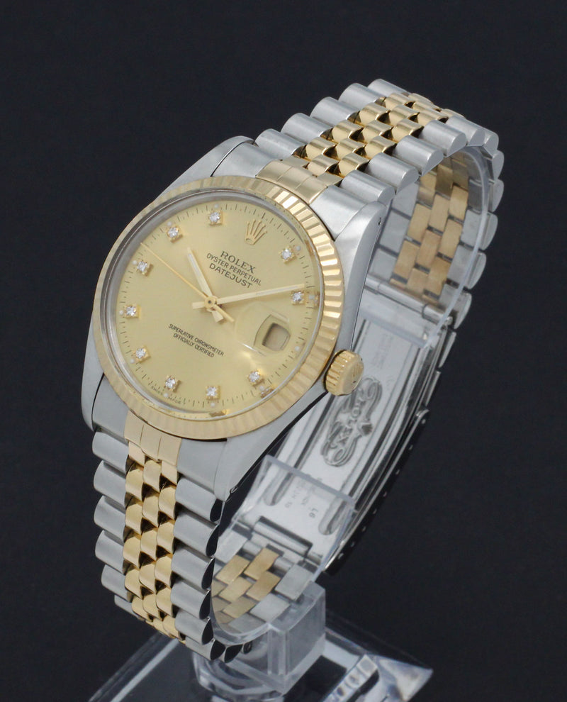 Rolex Datejust 16013G - 1988 - Rolex horloge - Rolex kopen - Rolex heren horloge - Trophies Watches