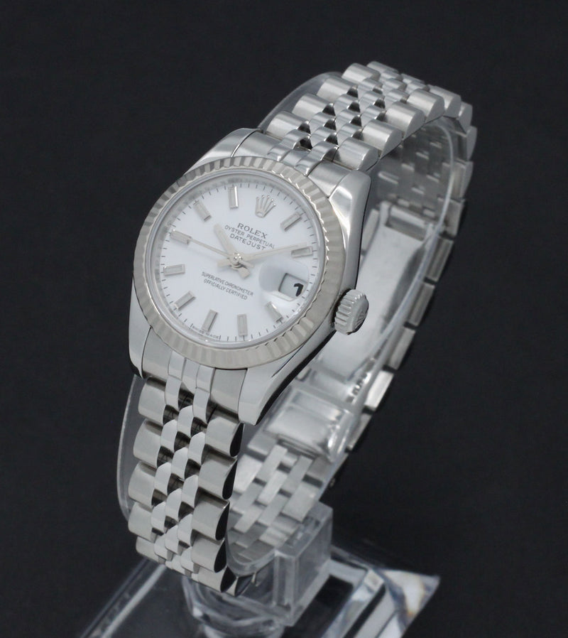 Rolex Oyster Perpetual Lady Datejust 179174 - 2007 - Rolex horloge - Rolex kopen - Rolex dames horloge - Trophies Watches