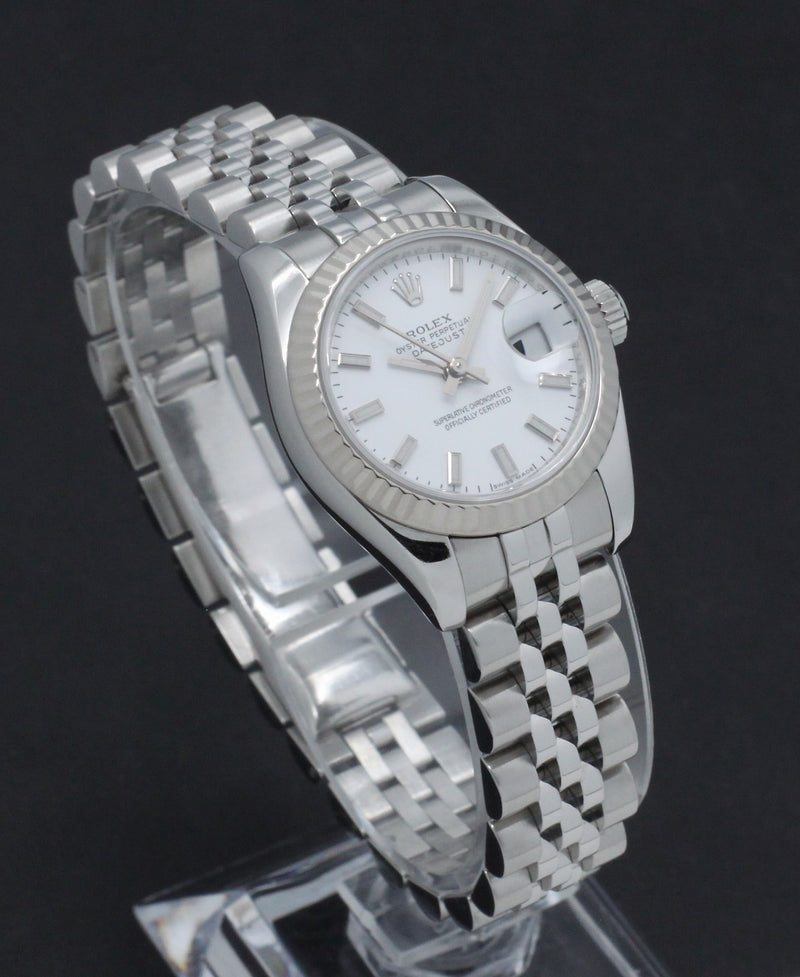 Rolex Oyster Perpetual Lady Datejust 179174 - 2007 - Rolex horloge - Rolex kopen - Rolex dames horloge - Trophies Watches