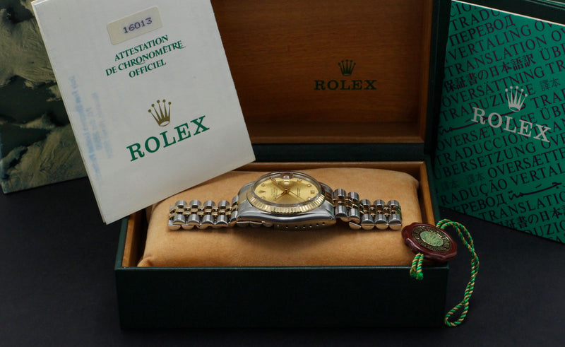 Rolex Datejust 16013G - 1988 - Rolex horloge - Rolex kopen - Rolex heren horloge - Trophies Watches