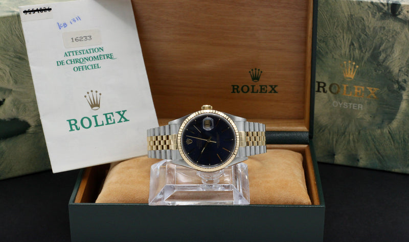 Rolex Datejust 16233 - 1995 - Rolex horloge - Rolex kopen - Rolex heren horloge - Trophies Watches