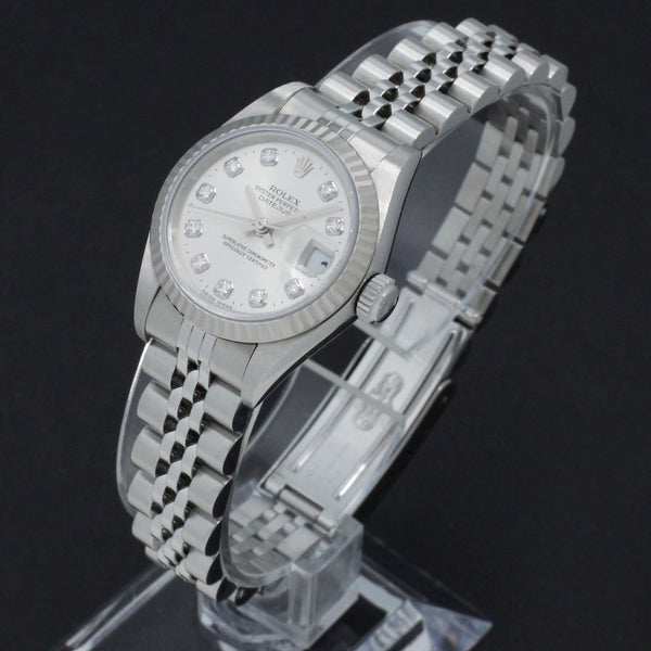 Rolex Oyster Perpetual Lady Datejust 69174G - 1997 - Rolex horloge - Rolex kopen - Rolex dames horloge - Trophies Watches