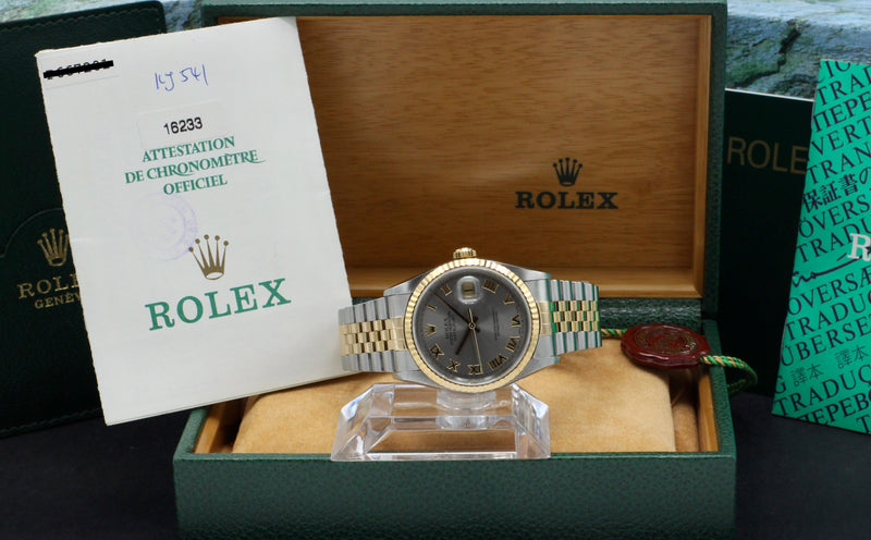 Rolex Datejust 16233 - 2001 - Rolex horloge - Rolex kopen - Rolex heren horloge - Trophies Watches