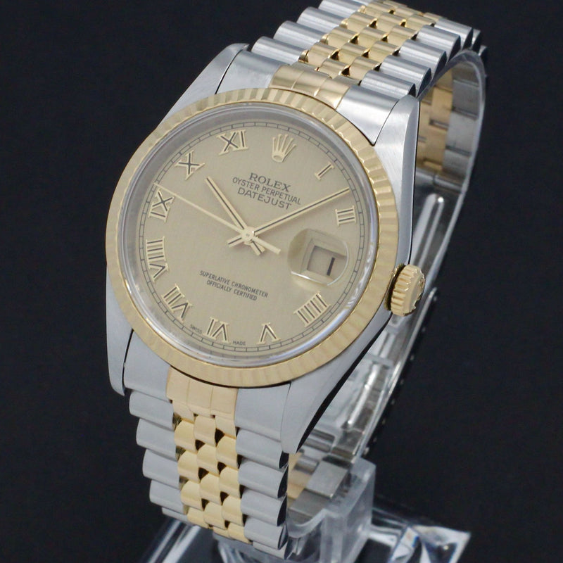 Rolex Datejust 16233 - 1995 - Rolex horloge - Rolex kopen - Rolex heren horloge - Trophies Watches