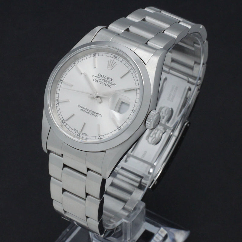 Rolex Datejust 16200 - 2001 - Rolex horloge - Rolex kopen - Rolex heren horloge - Trophies Watches