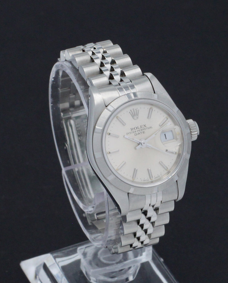 Rolex Oyster Perpetual Lady Date 69190 - 1989 - Rolex horloge - Rolex kopen - Rolex dames horloge - Trophies Watches