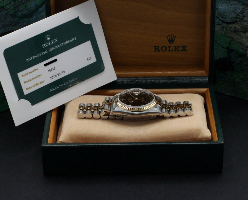 Rolex Datejust 16233 - 1993 - Rolex horloge - Rolex kopen - Rolex heren horloge - Trophies Watches