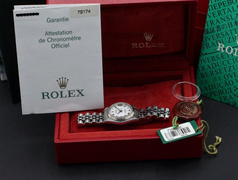 Rolex Oyster Perpetual Lady Datejust 79174 - 2004 - Rolex horloge - Rolex kopen - Rolex dames horloge - Trophies Watches