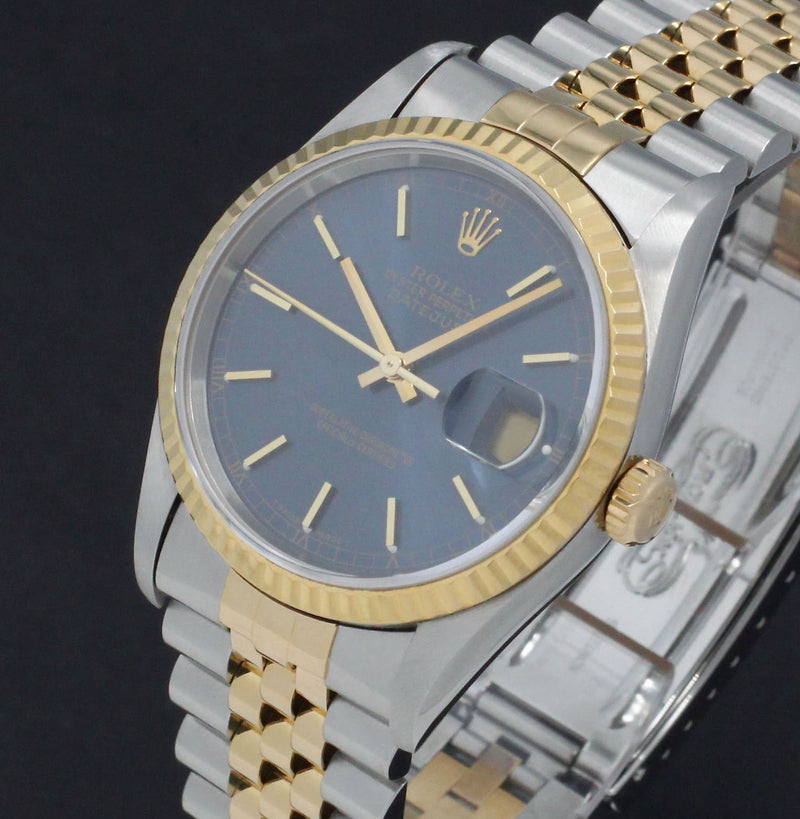 Rolex Datejust 16233 - 1999 - Rolex horloge - Rolex kopen - Rolex heren horloge - Trophies Watches