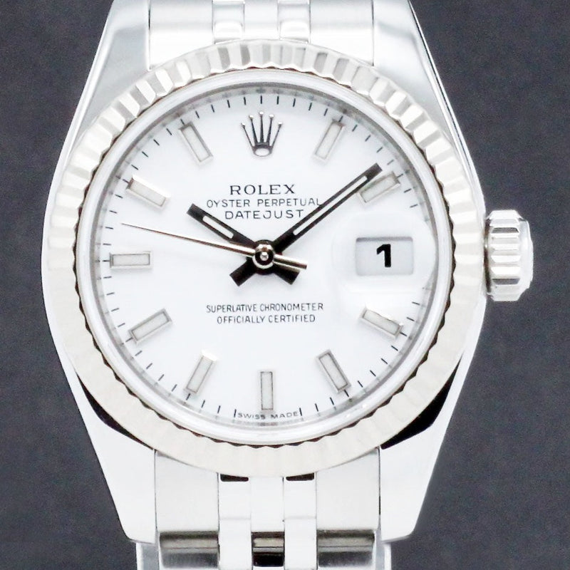 Rolex Oyster Perpetual Lady Datejust 179174 - 2007 - Rolex horloge - Rolex kopen - Rolex dames horloge - Trophies Watches