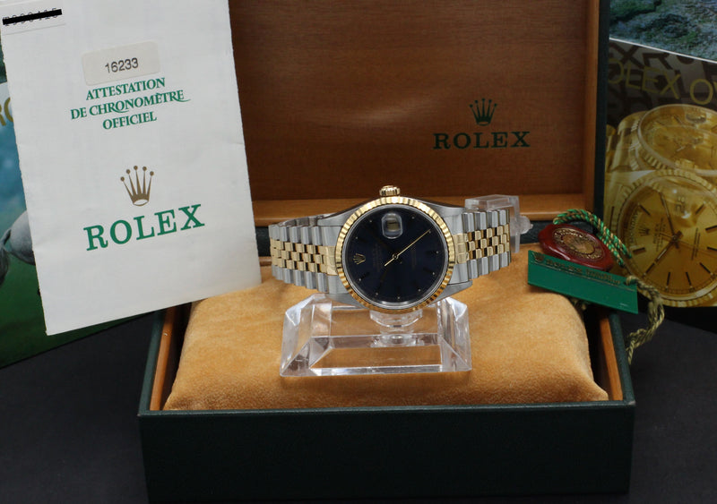 Rolex Datejust 16233 - 1999 - Rolex horloge - Rolex kopen - Rolex heren horloge - Trophies Watches