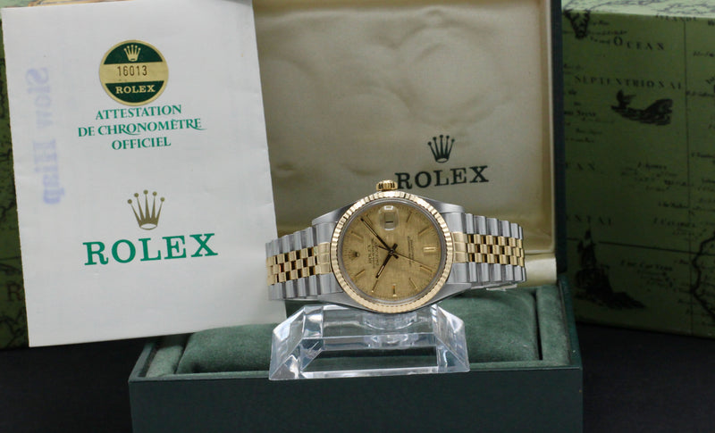 Rolex Datejust 16013 - 1985 - Rolex horloge - Rolex kopen - Rolex heren horloge - Trophies Watches