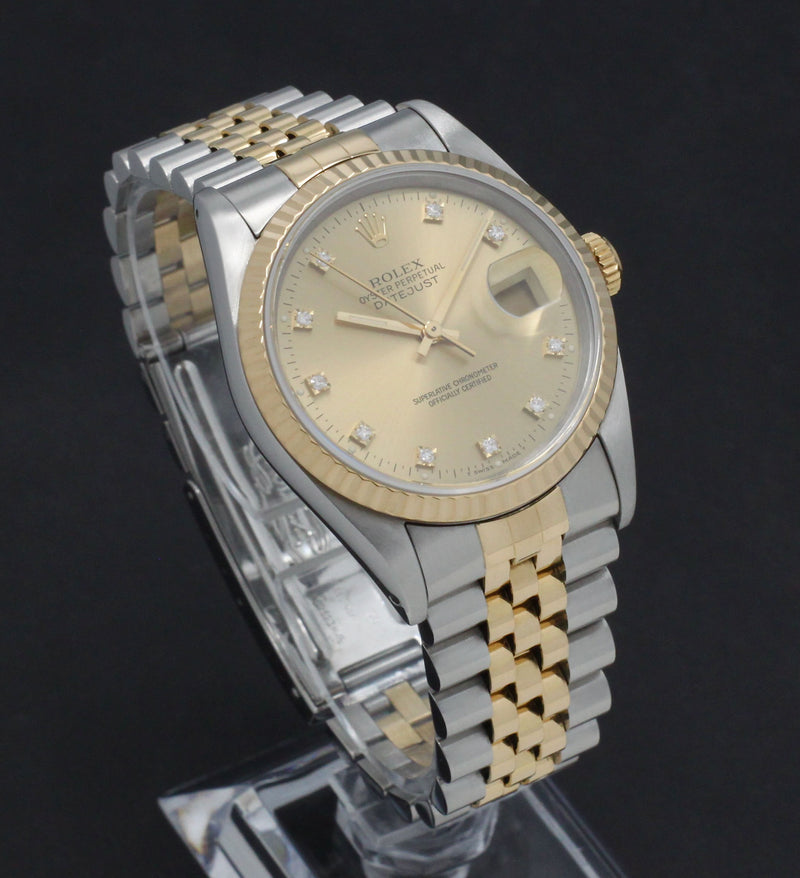 Rolex Datejust 16233G - 1994 - Rolex horloge - Rolex kopen - Rolex heren horloge - Trophies Watches