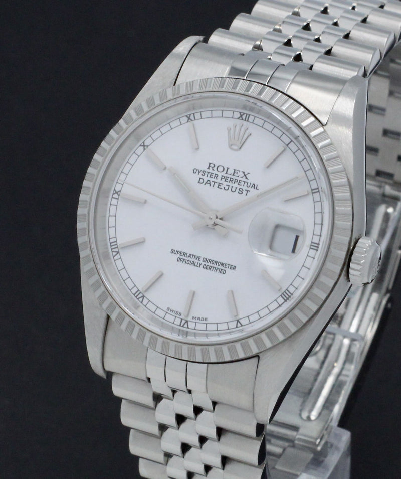 Rolex Datejust 16220 - 2005 - Rolex horloge - Rolex kopen - Rolex heren horloge - Trophies Watches