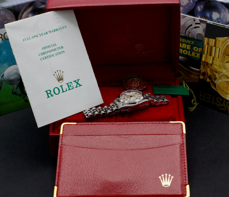 Rolex Oyster Perpetual Lady Datejust 69174 - 1999 - Rolex horloge - Rolex kopen - Rolex dames horloge - Trophies Watches