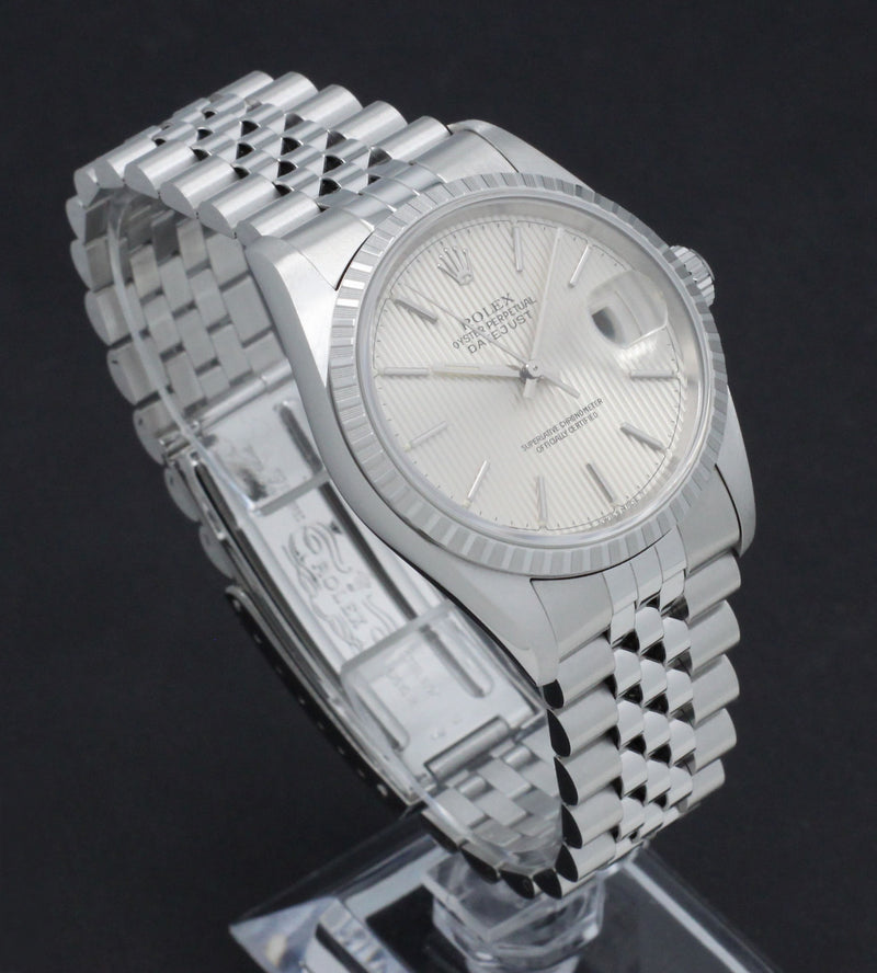 Rolex Datejust 16220 - 1998 - Rolex horloge - Rolex kopen - Rolex heren horloge - Trophies Watches