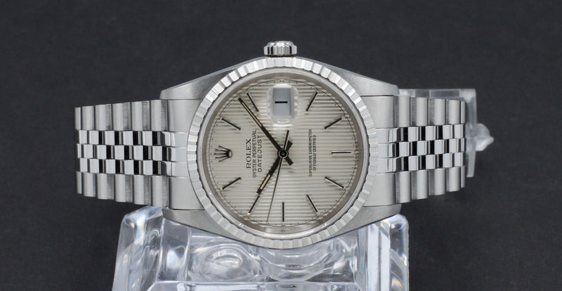 Rolex Datejust 16220 - 1998 - Rolex horloge - Rolex kopen - Rolex heren horloge - Trophies Watches